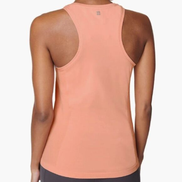 Sweaty Betty Women's Size M Bloom Pink Athlete Seamless Workout Wicking Tank Top - Picture 2 of 12